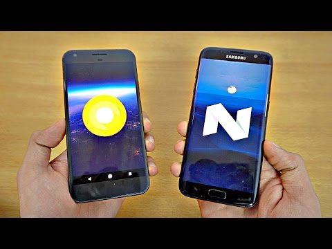 Google Pixel XL Android O vs Samsung Galaxy S7 Edge - Speed Test! (4K) - UCTqMx8l2TtdZ7_1A40qrFiQ