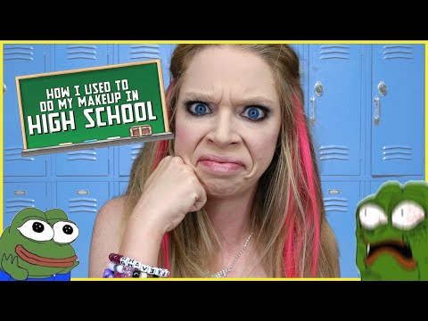 HOW I DID MY MAKEUP IN HIGH SCHOOL | GRAV3YARDGIRL - UCGwPbAQdGA3_88WBuGtg9tw