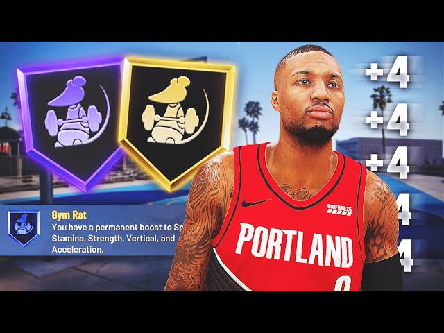 How to Get the Gym Rat Badge in NBA 2K21