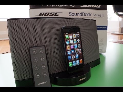 Bose Sounddock 3 REVIEW and Hands On - UC0MYNOsIrz6jmXfIMERyRHQ