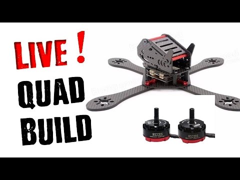 🔴 LIVE: QuadCopter Build | GEP-225 Drone Frame Assembly - UCTo55-kBvyy5Y1X_DTgrTOQ