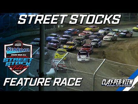 Street Stocks | National Title 2024/25 - Latrobe - 8th Mar 2025 | Clay-Per-View - dirt track racing video image