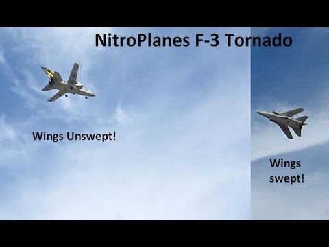 NitroPlanes Swing Wing F-3 Tornado Product review. - UCvPYY0HFGNha0BEY9up4xXw