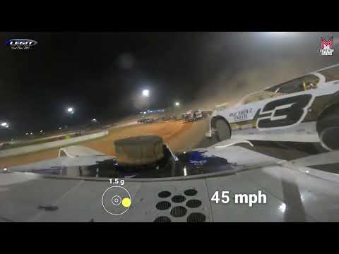 #5 John Briggs - Super Late Model - 5-16-2026 Legit Speedway Park - In Car Camera - dirt track racing video image