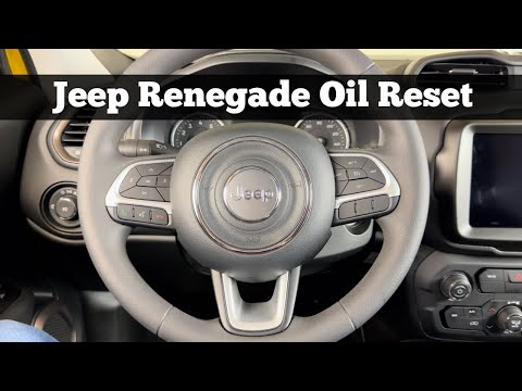 Как сбросить индикатор обслуживания на Jeep Renegade 2019: пошаговая инструкция