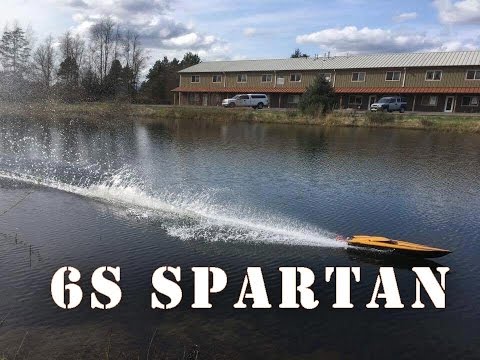 Traxxas Spartan on 6s getting tuned, with a FLIP! Fast! - UCLqx43LM26ksQ_THrEZ7AcQ