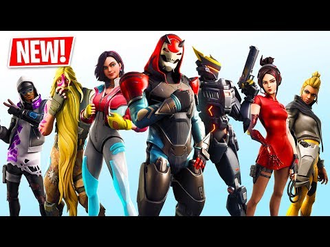 Fortnite SEASON 9 Gameplay! NEW SEASON 9 BATTLE PASS, MAP & SKINS ...