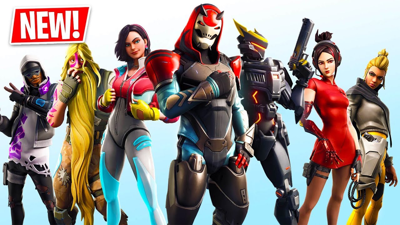 Fortnite SEASON 9 Gameplay! NEW SEASON 9 BATTLE PASS, MAP & SKINS ...