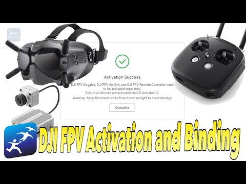 How to Activate and Bind DJI Digital FPV Goggles System - UCzuKp01-3GrlkohHo664aoA
