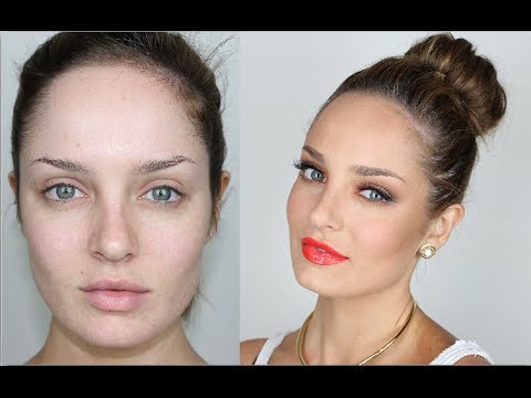 Warm Summer Makeup: Red Lips and Orange Eyes - UCLFW3EKD2My9swWH4eTLaYw