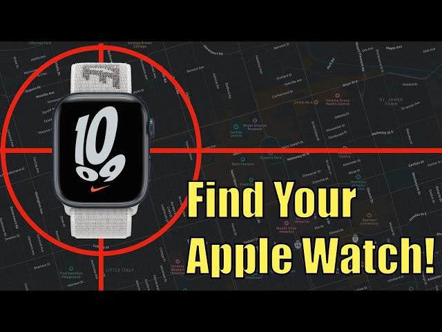 How To Find Dead Apple Watch From Iphone