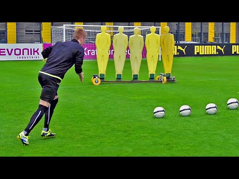 How To Shoot Like Marco Reus | Top Spin Free Kick Tutorial | freekickerz - UCC9h3H-sGrvqd2otknZntsQ