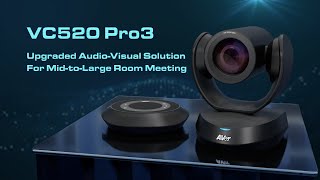 AVer VC520 Pro3 Intro Video | Professional Camera and Speakerphone for Mid-to-large Meeting Rooms