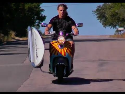 SUP ATX Board on Yamaha Vino scooter - UCTs-d2DgyuJVRICivxe2Ktg