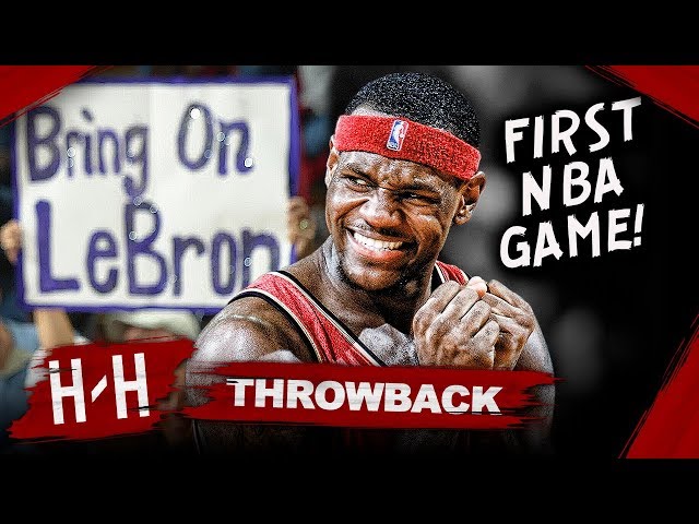 How Old Was LeBron in His First NBA Game?