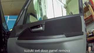 Smontaggio pannello anteriore portiera Suzuki SX4