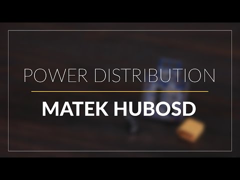 Matek HUBOSD // Power Distribution Board // GetFPV.com - UCEJ2RSz-buW41OrH4MhmXMQ