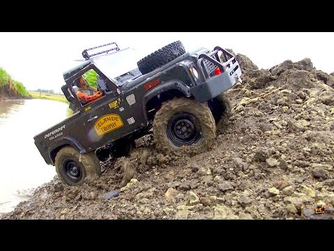 RC ADVENTURES - Gettin' SLOPPY at the Mud Hole! Land Rover D90 4x4 Trail Truck - Test: Waterproofing - UCxcjVHL-2o3D6Q9esu05a1Q