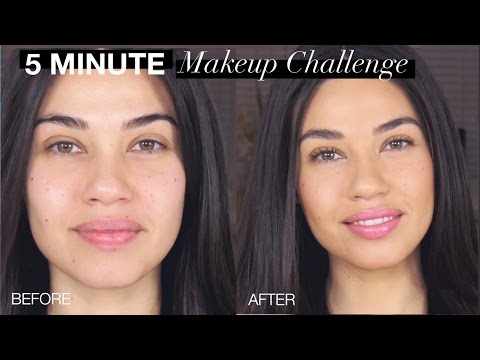 5 MINUTE MAKEUP CHALLENGE!! | EMAN - UCaZZh0mI6NoGTlmeI6dbP7Q