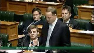 John Key - Response to Budget 2008
