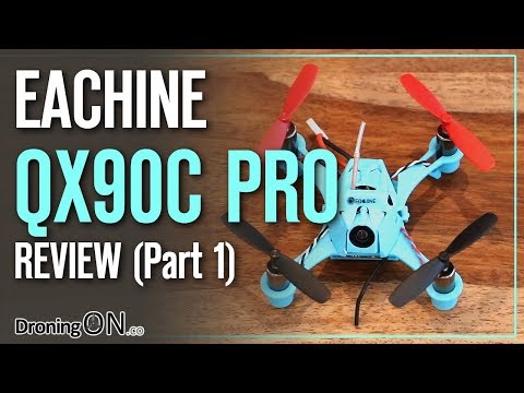 DroningON | Eachine QX90C Pro Review (Part 1) - Unboxing & Setup - UCYoEOmvbMm0LX6AsIwANvug