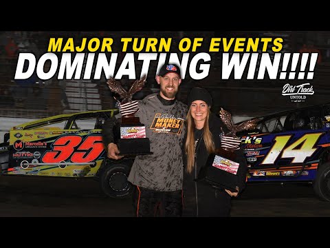 Money Maker!! DOMINATING Win At Grandview Speedway!! - dirt track racing video image