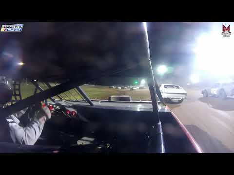#23R Jeff Reid - Pure Stock - 7-12-2025 Springfield Raceway - In Car Camera - dirt track racing video image