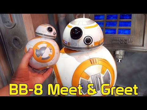 NEW Star Wars BB-8 Interactive Meet & Greet at Disney's Hollywood Studios, Walt Disney World - UCe-gHr2O_LP7t0YJYHZQZlg