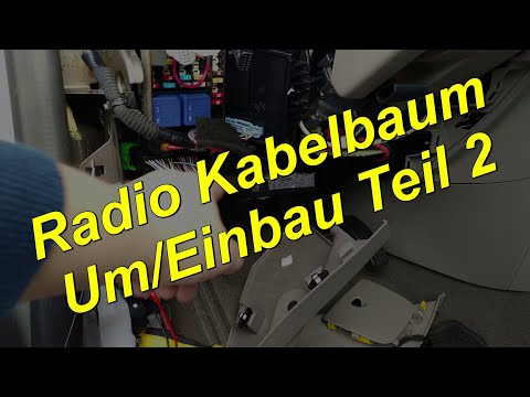 𝗥𝗲𝗻𝗮𝘂𝗹𝘁 𝗭𝗼𝗲: Android Radio / 2 - Kabelbaum Radio + Vorbereitungen