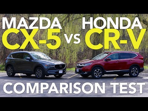 2017 Mazda CX-5 vs 2017 Honda CR-V Comparison Test - UCV1nIfOSlGhELGvQkr8SUGQ