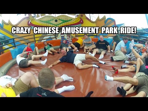 Crazy Chinese Tagada Amusement Park Ride POV INSANE Florland China - UCT-LpxQVr4JlrC_mYwJGJ3Q