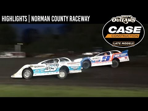 World of Outlaws CASE Construction Late Models | Norman County Raceway | June 29, 2024 | HIGHLIGHTS - dirt track racing video image