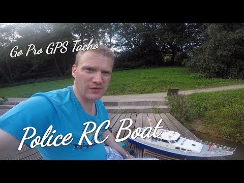 WP Bremen 9 / Police RC Boat / Gopro GPS Tacho / Graupner - UCNWVhopT5VjgRdDspxW2IYQ