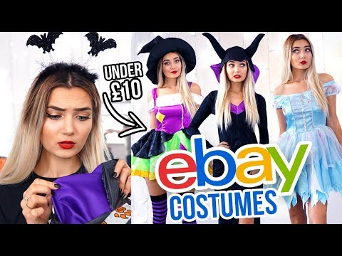 TRYING ON EBAY HALLOWEEN COSTUMES UNDER £10 *FAIL* - UCBKFH7bU2ebvO68FtuGjyyw