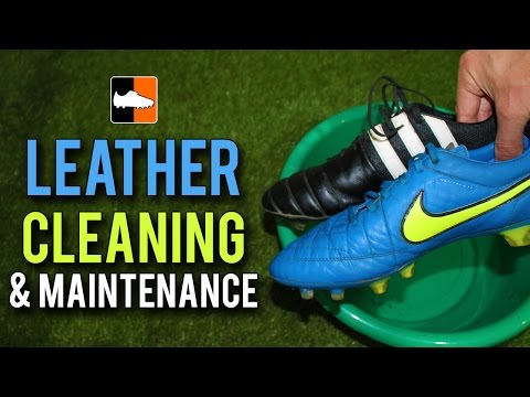 How to Clean Leather Football Boots - Leather Cleaning and Maintenance - UCs7sNio5rN3RvWuvKvc4Xtg
