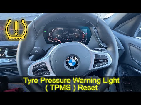 Jak zresetować lampkę kontrolną ciśnienia w oponach w BMW Serii 1?