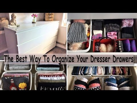 The Best Way To Organize Your Dresser Drawers Dresser Drawer