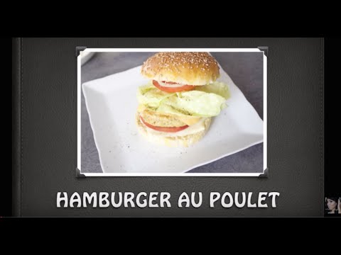 Recette : Hamburger Maison Au Poulet  - UCS1VKu4MIN8aTkgKEmYTX7A