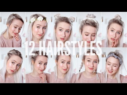 12 EASY HEATLESS HAIRSTYLES - Short / Medium Hair | Sophie Louise - UChelG_sYPLMv-HIBVGpO6DQ