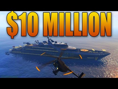 BUYING AND CUSTOMIZING A $10 MILLION SUPER YACHT! (GTA Online DLC) - UC36MGPfPwOWafAXauiV4LdA