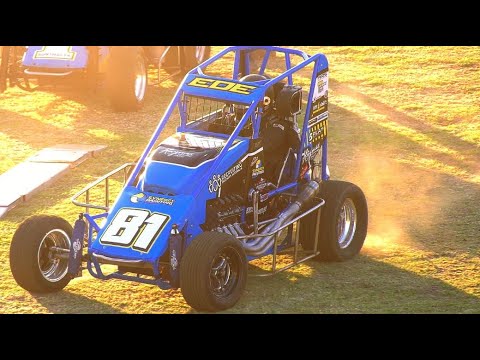 Compact Speedcars Heat 2b Speedweek Rd 2 Laang Speedway 30-12-2024 - dirt track racing video image