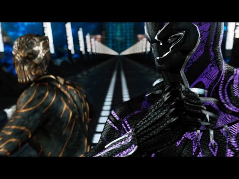 Black Panther - "Hyperloop Fight" Clip - UCKy1dAqELo0zrOtPkf0eTMw
