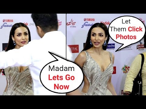 Malaika Arora Khan Shows Respect For Media At Miss Diva 2018 Finale