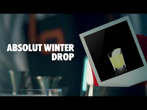 ABSOLUT WINTER DROP DRINK RECIPE - HOW TO MIX