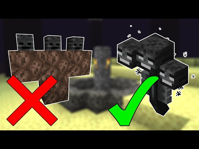 How To Spawn a Wither and Make a Beacon in Minecraft