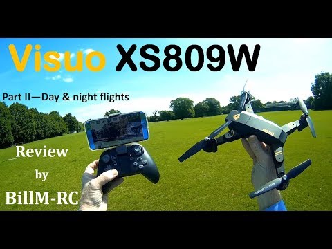 Visuo XS809W review - Day & Night flights (Part II) - UCLnkWbYHfdiwJEMBBIVFVtw