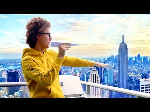THROWING A PAPER AIRPLANE FROM THE 78TH STORY! *WORLD RECORD* - UCfLuMSIDmeWRYpuCQL0OJ6A