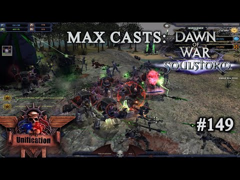 Max Casts: Dawn of War - Unification [v7.0] # Night Lords VS Necrons [PvP][1vs1]