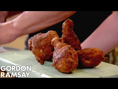 Buttermilk Fried Chicken with Sweet Pickled Celery | Gordon Ramsay - UCIEv3lZ_tNXHzL3ox-_uUGQ