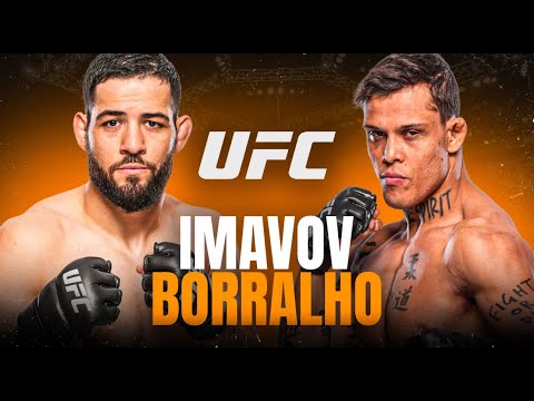 Borralho favori contre Imavov ??!!
